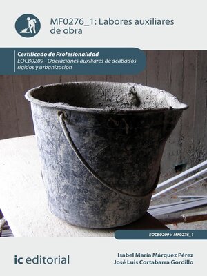 cover image of Labores auxiliares de obra. EOCB0209